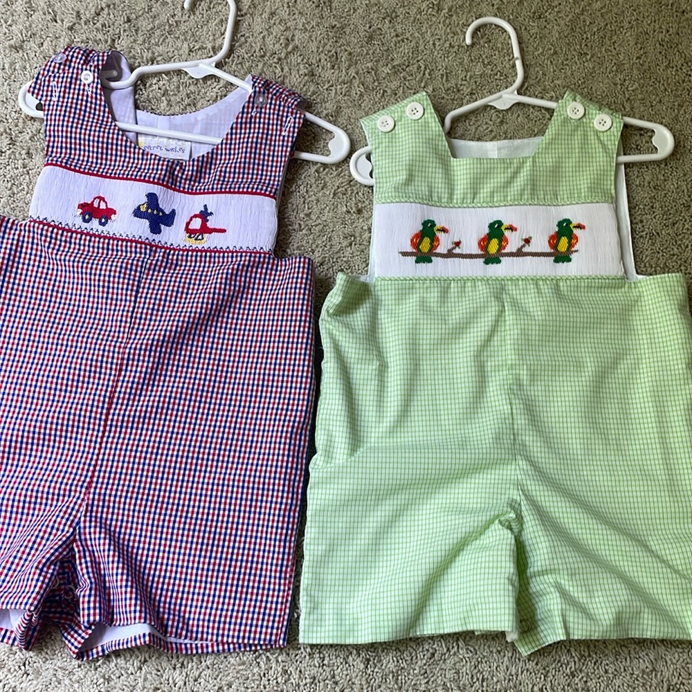 Bundle of 2 smocked Jon jons